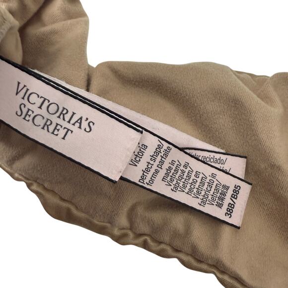 Victoria’s Secret Body by Lined Perfect Shape Neutral Beige 38B - Picture 3 of 6